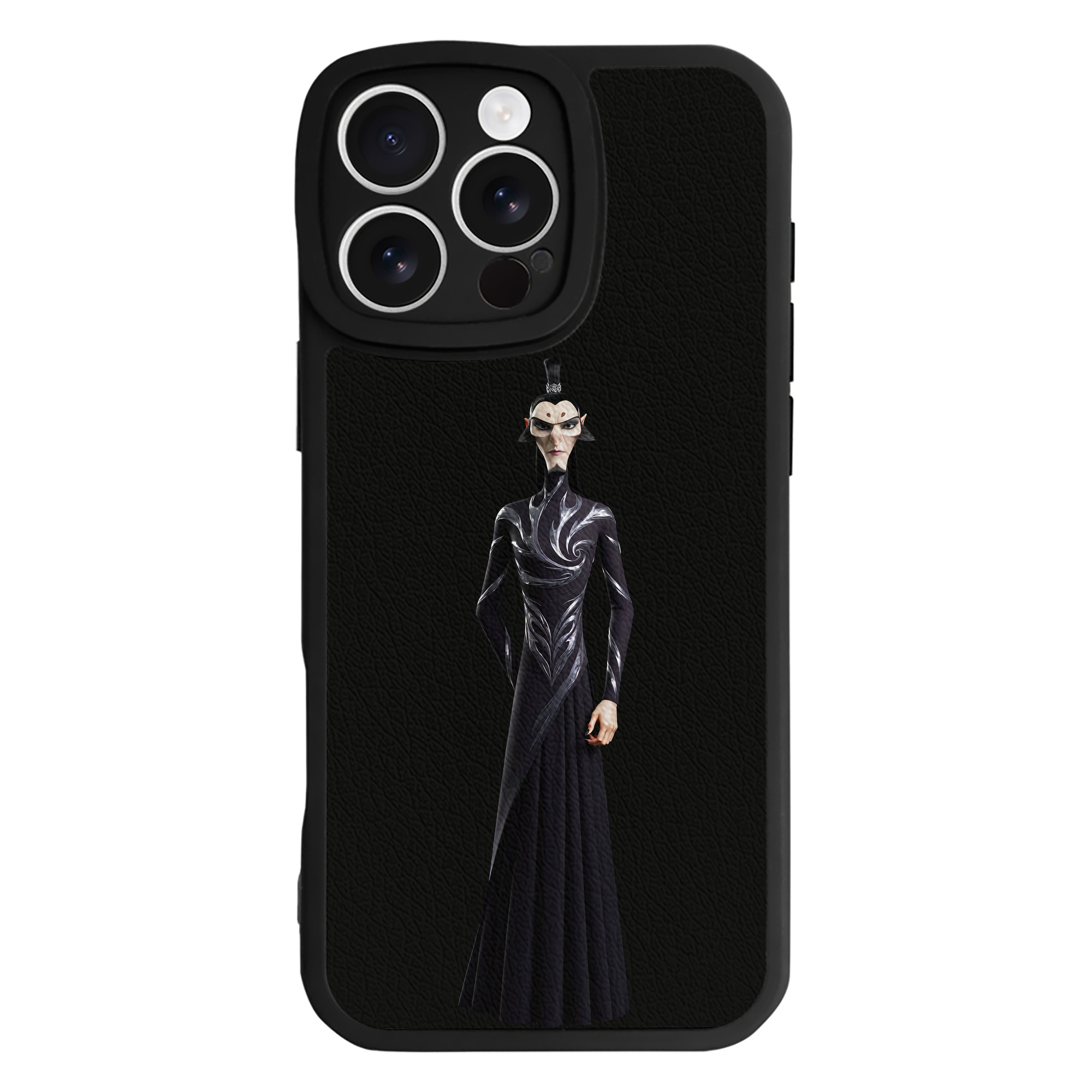 （画像用） Ne Zha 2 ナタ 魔童の大暴れ 【iPhone 16シリーズ対応】シリコンスマホケース（レザー調） 材質：シリコン